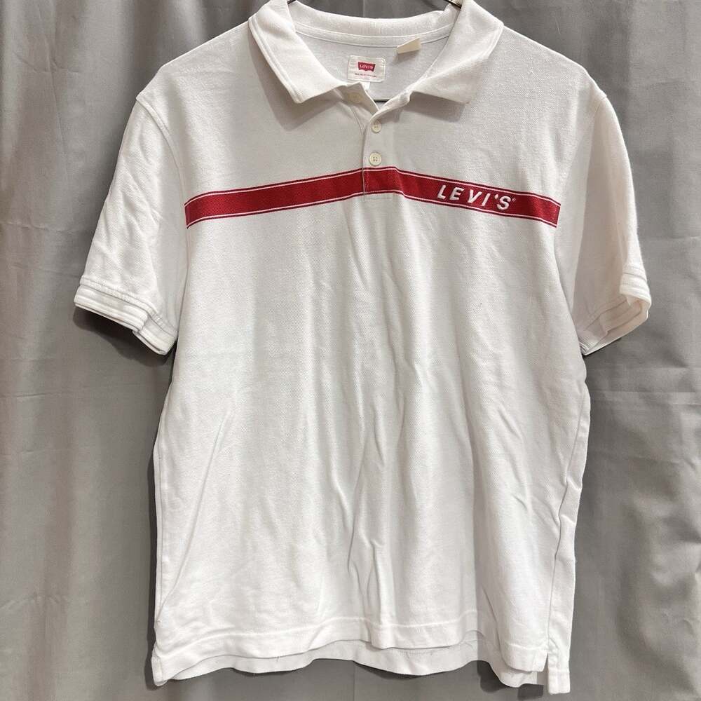Levi's Polo sport Short Sleeve Polo Shirt Size L Vintage Shirt BR2245